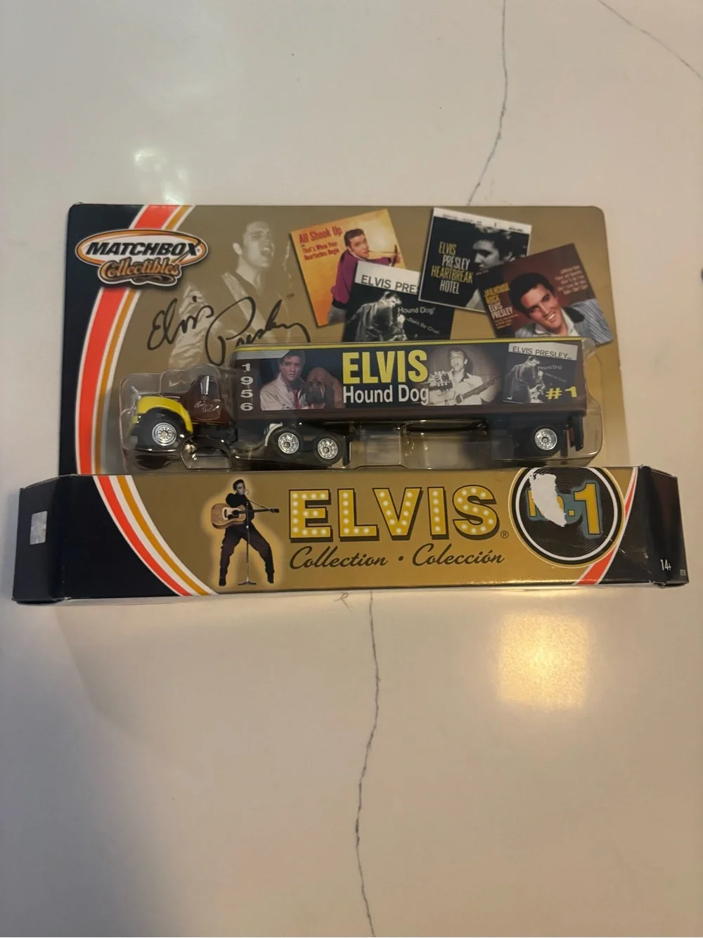 Vintage Matchbox Elvis No. 1 Collection Set of 4 Diecast Trucks NIB